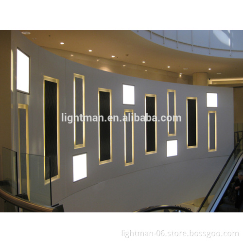 ugr19 led square panel light wall light Triac dimmable surface mounted led panel 36W